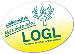 LOGL – Leidenschaft für Obst und Garten: Logo der Obst- und Gartenbauvereine Logo Landesverband Logl